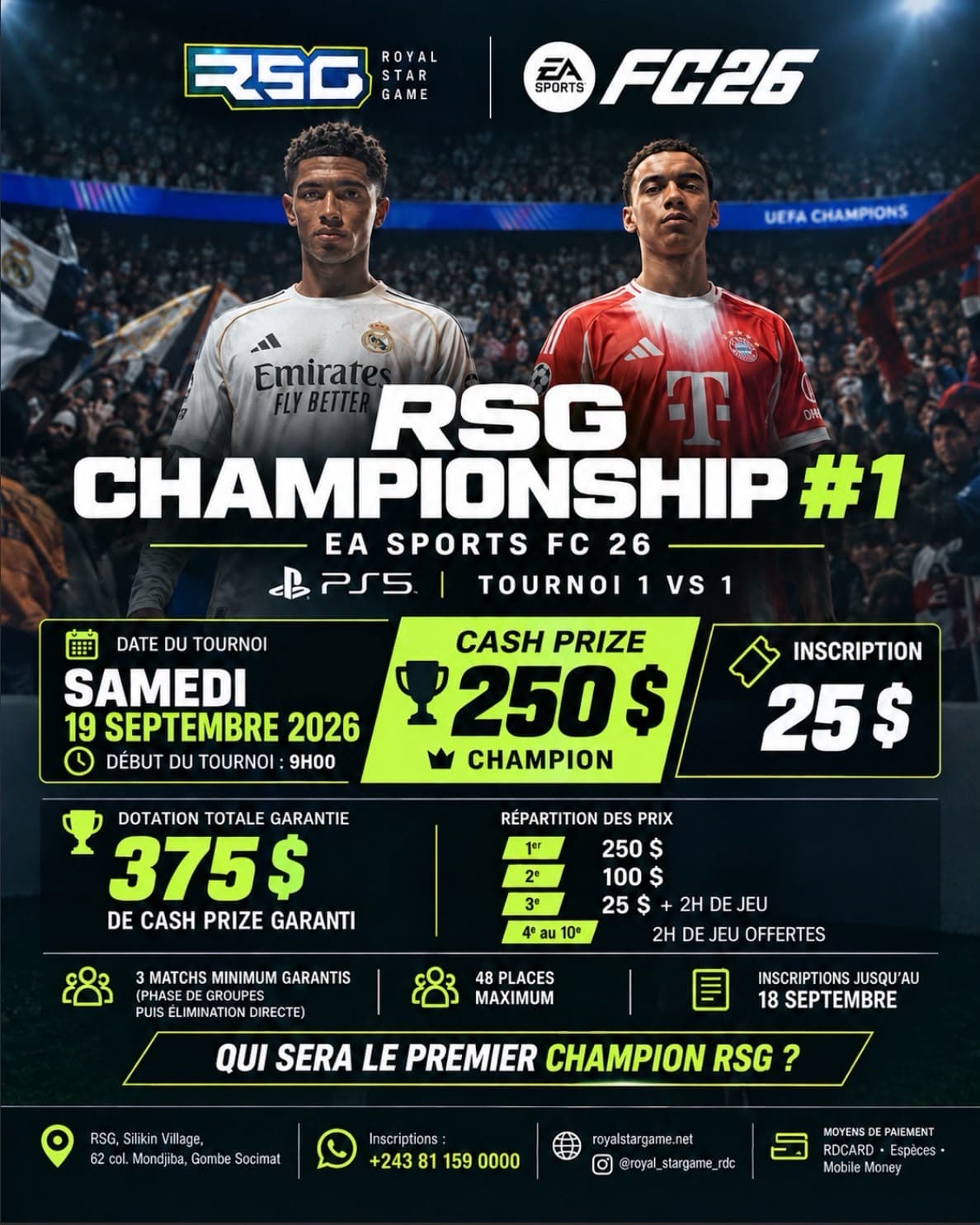 RSG Open League FC 26 - Royal Star Game